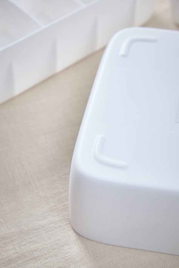 plastic storage basket