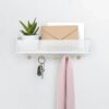 Wall mounted shelf