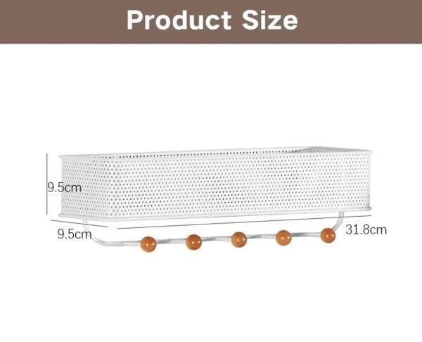 Wall mounted shelf