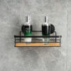 Bathroom wall shelf
