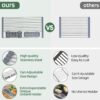 foldable dish rack