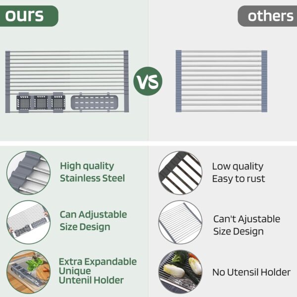 foldable dish rack