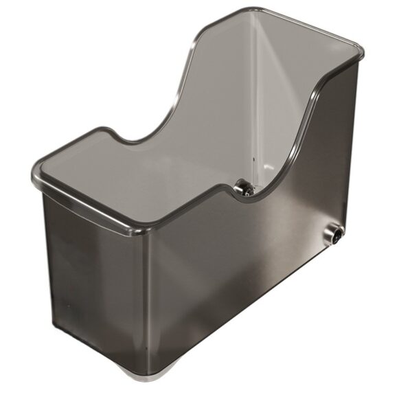 Storage basket with wheels